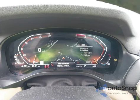 2022 BMW X3 Sdrive30I z USA, uszkodzony, nr VIN 5UX43DP04N9N20595